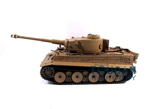 Mato 1/16 RC Tank Almost 100% Metal Tiger I KIT BB Shooting Pellets Yellow 1220 - Picture 2 of 3