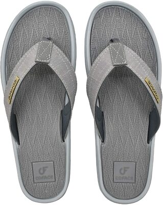 COFACE Mens Flip Flops With Yoga Foam 