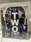 Army of Two PS3 (Sony PlayStation 3, 2008) Game Disc WITH MANUAL