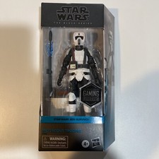 New 2022 Hasbro Star Wars Black Series 6  Riot Scout Trooper Action Figure Clean