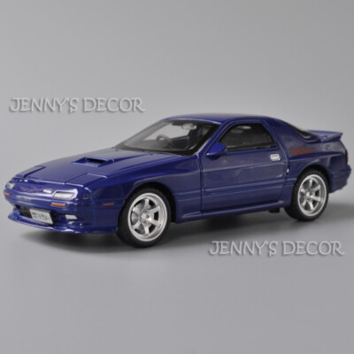 1:32 Scale Diecast Mazda RX-7 Model Car Toys Pull Back Miniature