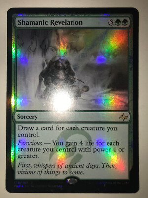 MTG Shamanic Revelation Fate Reforged 138/185 Foil Rare