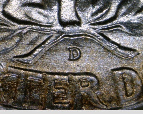 1946d/s ANACS MS63 OMM 1 Washington Quarter Silver ERROR Over Mint Mk CH BU Coin - Picture 4 of 6
