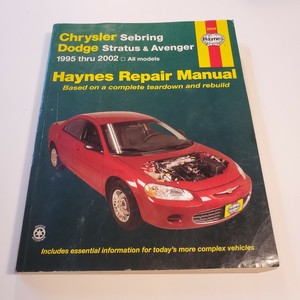Haynes Repair Manual 25040 Chrysler Sebring Dodge Stratus Avenger 1995 2002 Ebay