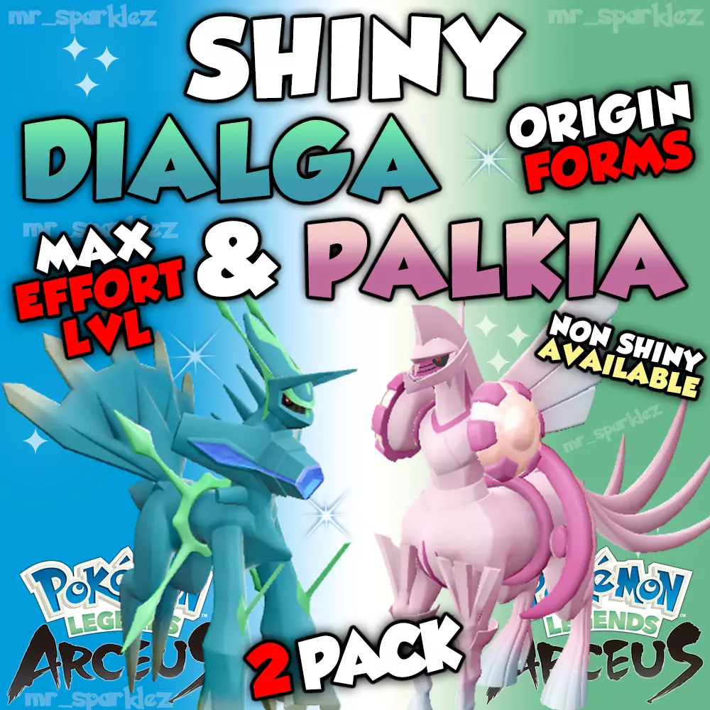 Pokémon Legends: Arceus - How to Change Forms for Dialga & Palkia