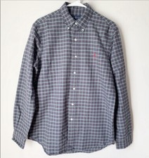Ralph lauren plaid dress shirt men Size M