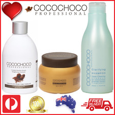 COCOCHOCO Pro ORIGINAL Hair Keratin 250ml REPAIR Mask 250ml SHAMPOO 400ml