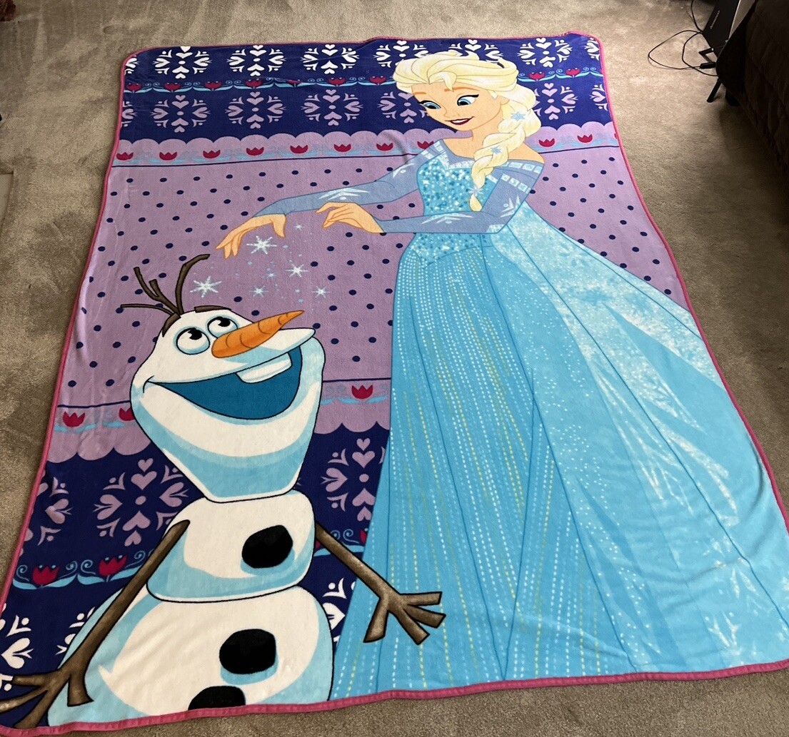 Kids Bedding Soft Micro Raschel Blanket, Twin/Full Size 62