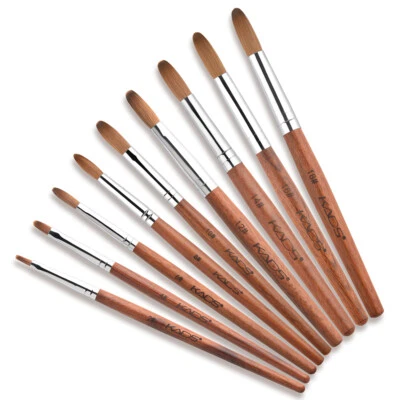 KADS Kolinsky Sable Nail Brush Acrylic Brush for Acrylic Powder Nail Art Pen