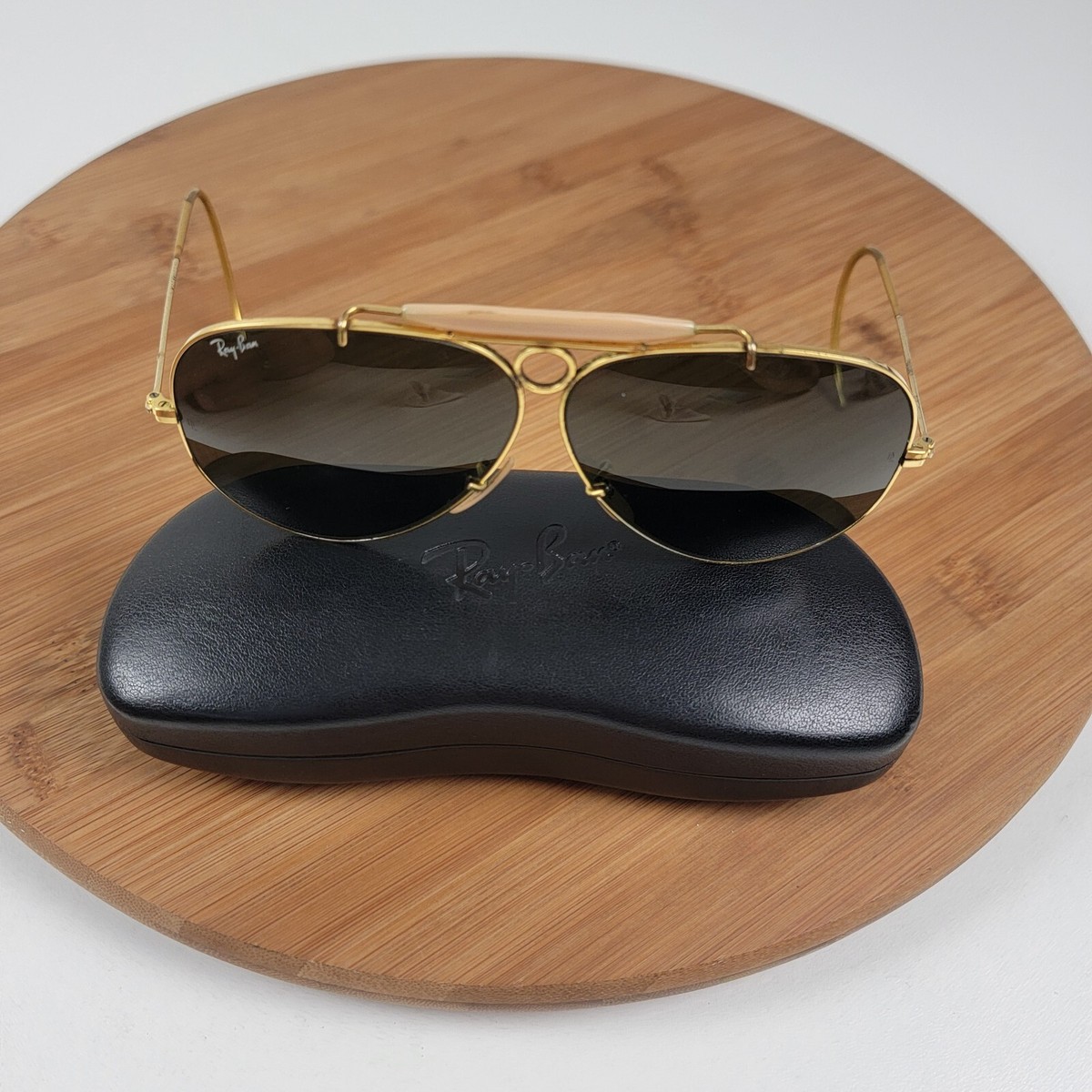 Ray Ban shooter B&L ボシュロム 70s vintage B&L Ray Ban Bausch & Lomb Shooter Decot 70's Vintage