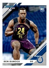 2019 Donruss #274 Ben Banogu Indianapolis Colts Rookie Football Card
