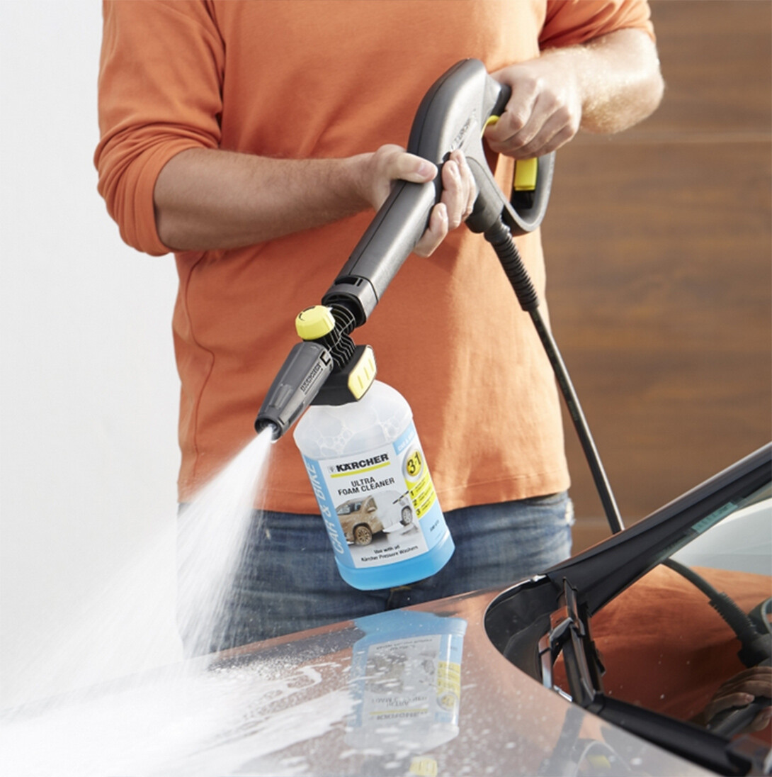 KARCHER Ultra Foam Cleaner 1L Snow Bottle 3in1 Pressure Washer Car