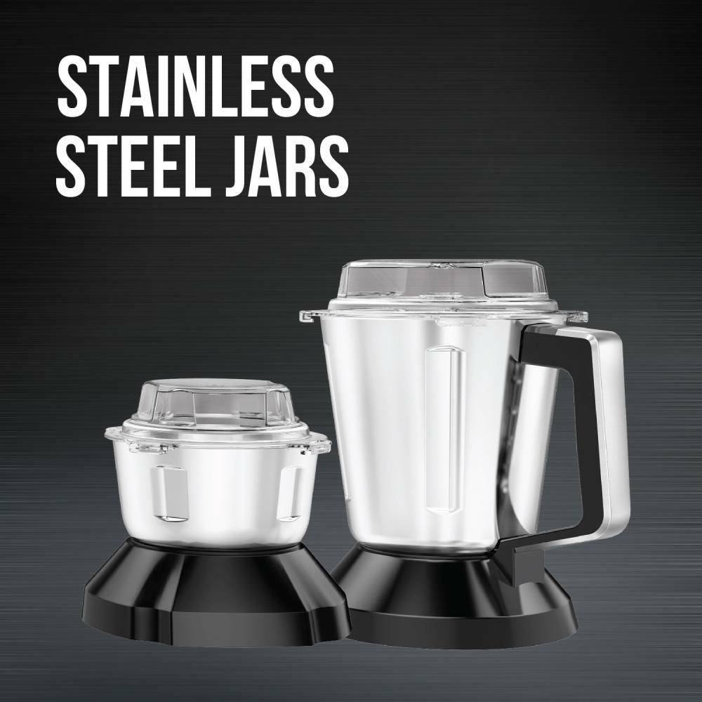 HAVELLS Premio i 750 W Mixer Grinder (3 Jars, Black)