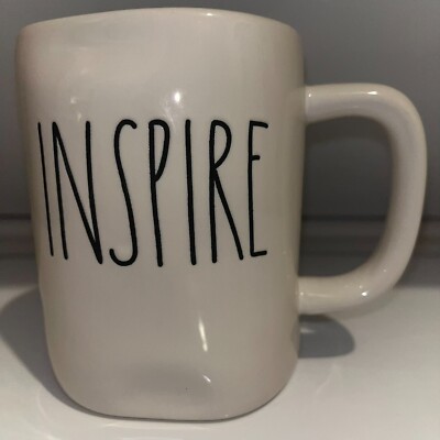 Rae Dunn by Magenta - White - Mug - Inspirational - Inspire - 202