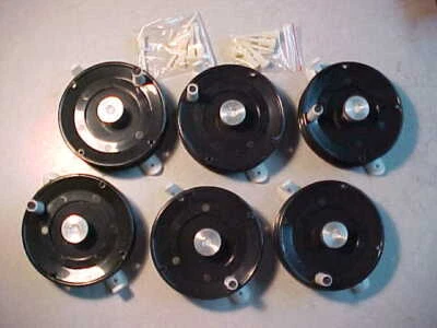 HT ENTERPRISES 6 NEW HT LITTLE JIGGER ICE FISHING REELS for jigs rods tip down PANFISH R10B