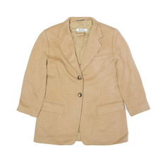 Marella Womens Blazer Jacket Brown Wool Uk 12