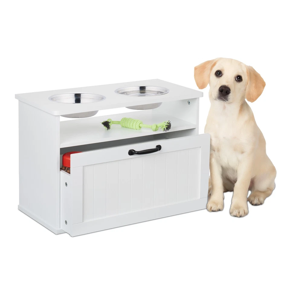 Futterstation Hundenapf Hundebar Futternapf Hundeschrank Hunde Napfbar erhöht