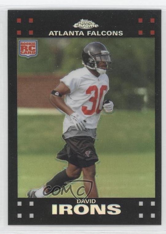 David Irons Topps Chrome #TC258 Refractor
