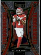 2024 Panini Select #14 Xavier Worthy Turbocharged