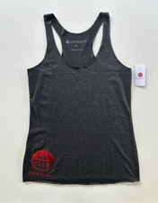 Pure Barre 500 Club Racerback Tank Top Women's Size Small Dark Gray NEW NWT