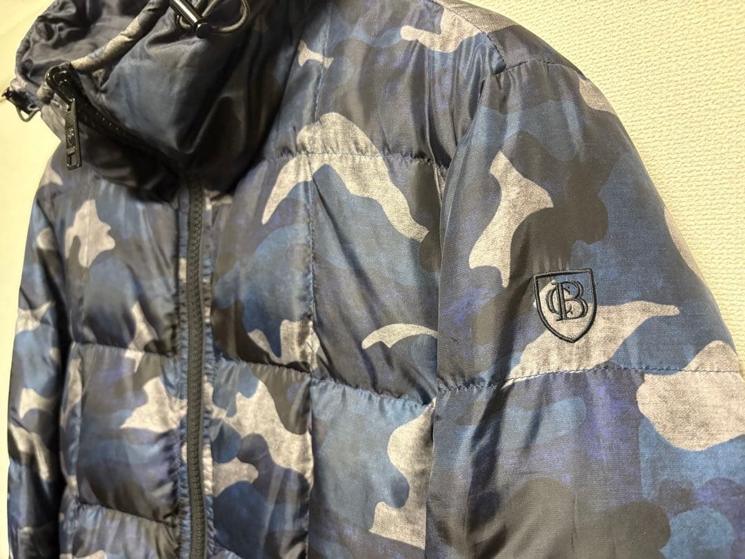 BURBERRY BLACK LABEL Reversible Down Jacket Size M From Japan thumbnail 7