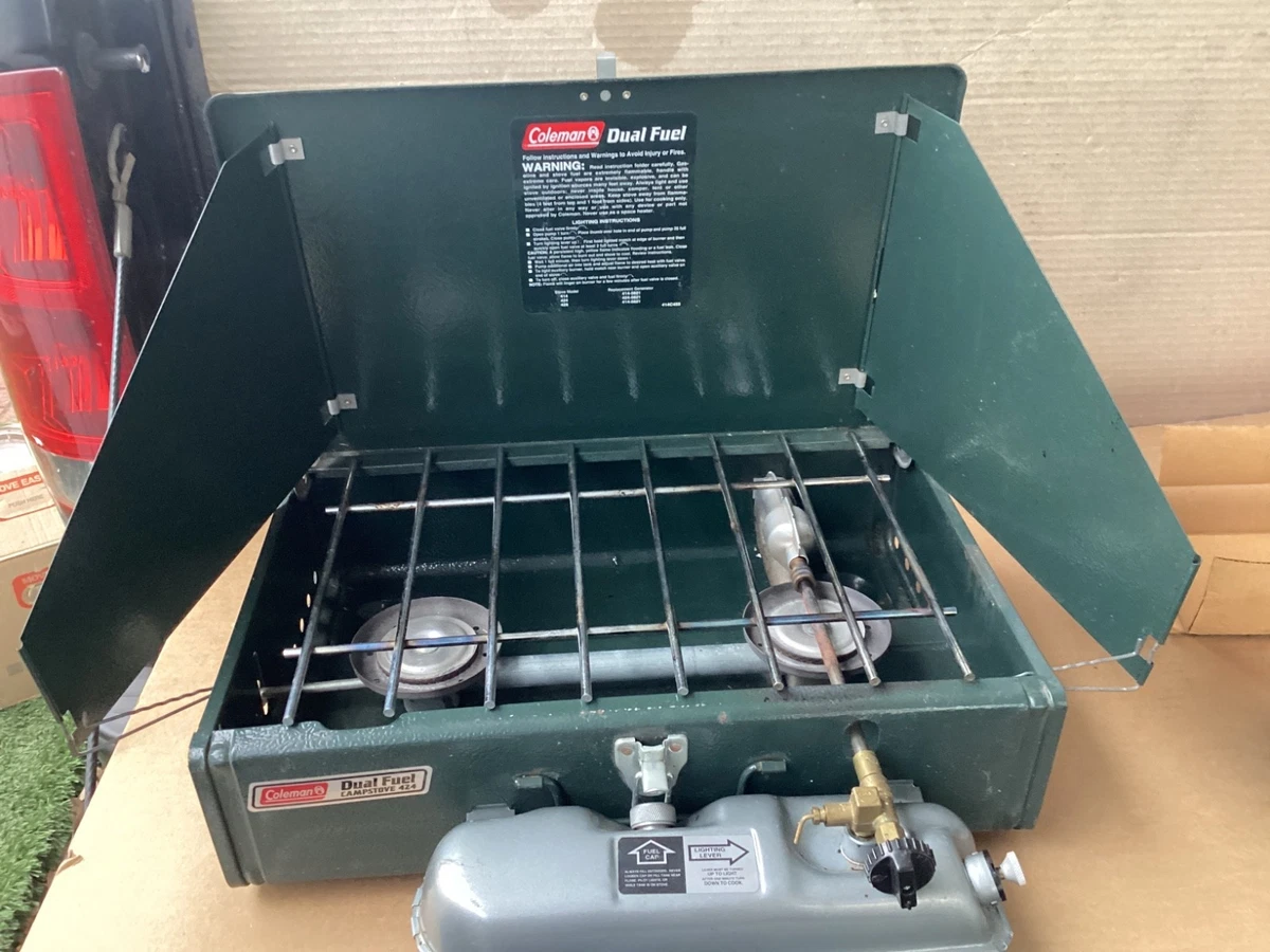Coleman Dual Fuel Stove 424 for sale | eBay