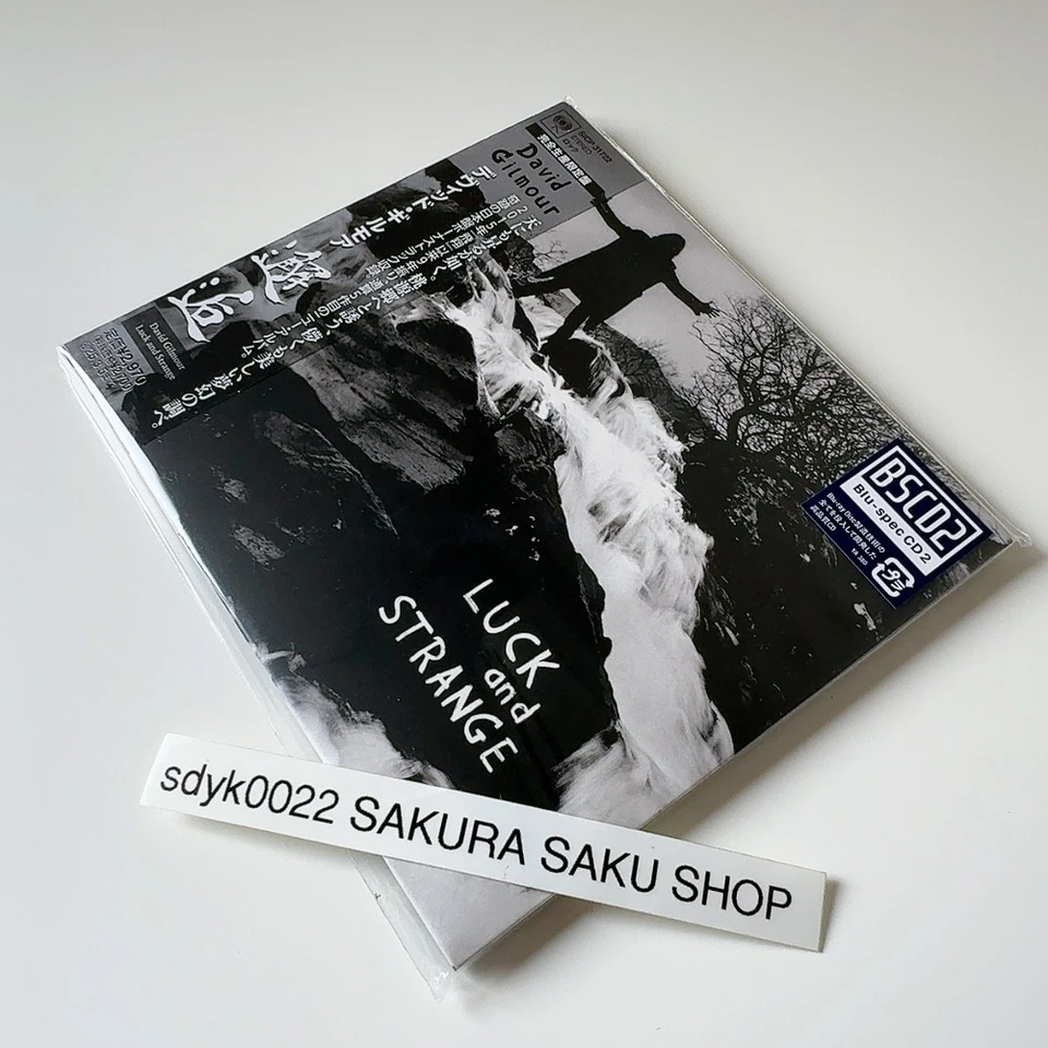 David Gilmour LUCK and STRANGE Blu-spec CD2 Japan Bonus Track SICP-31722 - Image 2 of 4