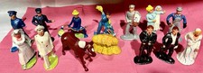 14 Vintage Barclay Manoil Figures Mix Lot Dimestore Woolworth Price tag Lead