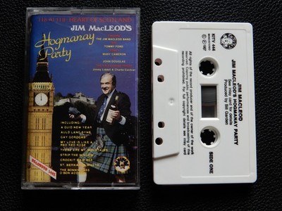 JIM MACLEOD'S HOGMANAY PARTY - LIVE AT DUNBLANE HYDRO - 1987 CASSETTE TAPE ALBUM
