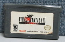AUTHENTIC Final Fantasy VI Game Boy Advance RPG Tested Nintendo GBA FFVI -Tested