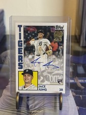 2025 Topps Archives Fan Favorites Auto Jace Jung Tigers RC #84FFA-JJ