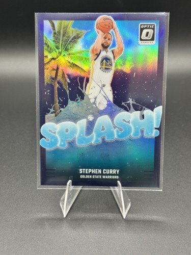 2024-25 Panini Donruss Optic - Splash! Stephen Curry #2 Purple Prizm