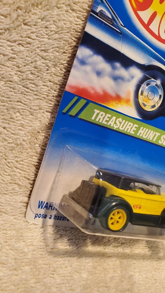 DOS 1995 Hot Wheels Treasure Hunt Series '31 Doozies uno con error de techo RARO!! Foto 4 de 4