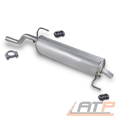 ENDSCHALLDÄMPFER FÜR OPEL CORSA D S07 CORSA E X15 1.2 A12XER A12XEL B12XEL AB 09