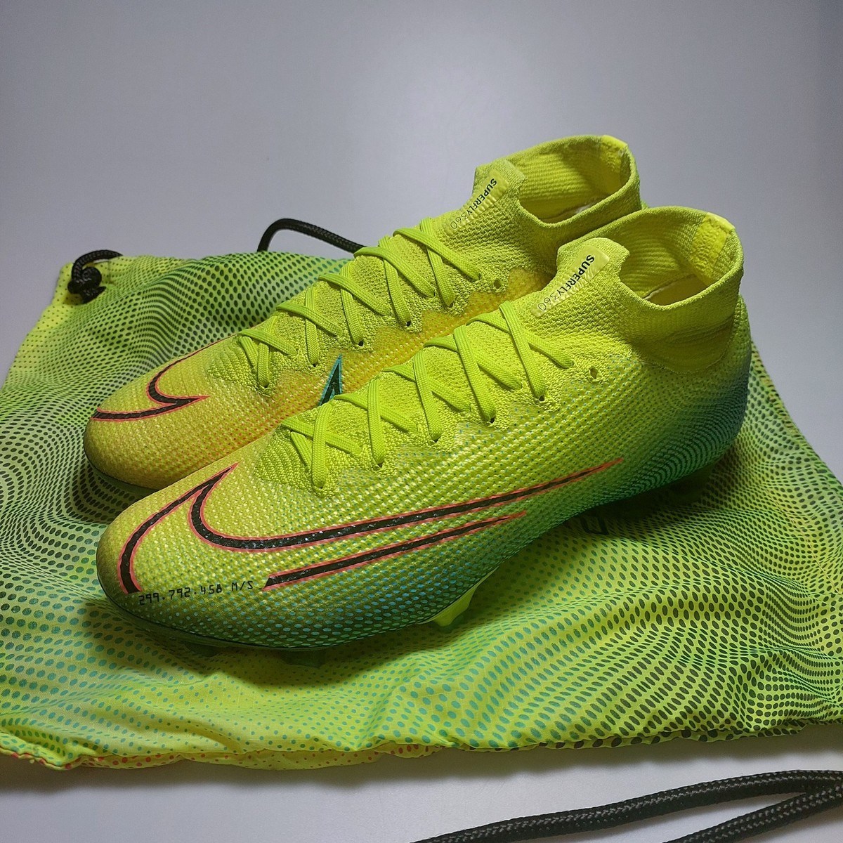 Nike Mercurial Superfly 7 Elite FG MDS002 CR7 BQ5469-703 US10.5