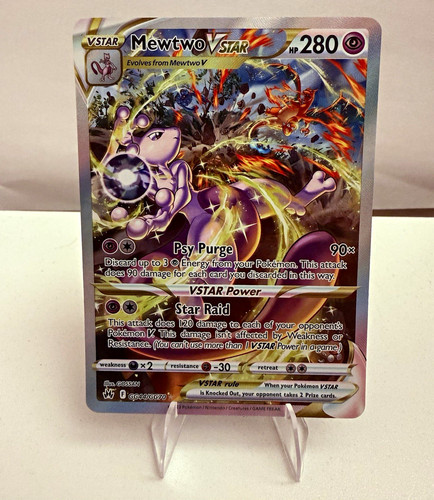 Pokémon TCG Mewtwo VSTAR GG44/GG70 Crown Zenith Galarian Gallery UR Eng