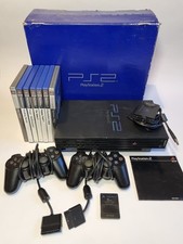 Boxed Ps2 Bundle With Games Controllers Eyetoy Memory Card Tested