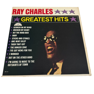 Ray Charles Greatest Hits Vinyl LP ABC 415 Georgia On My Mind