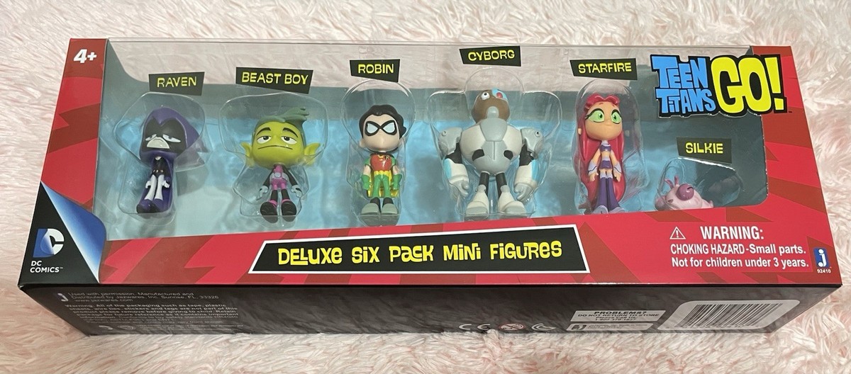 Teen Titans Go Teen Titans Action Figure (6-Pack), 2