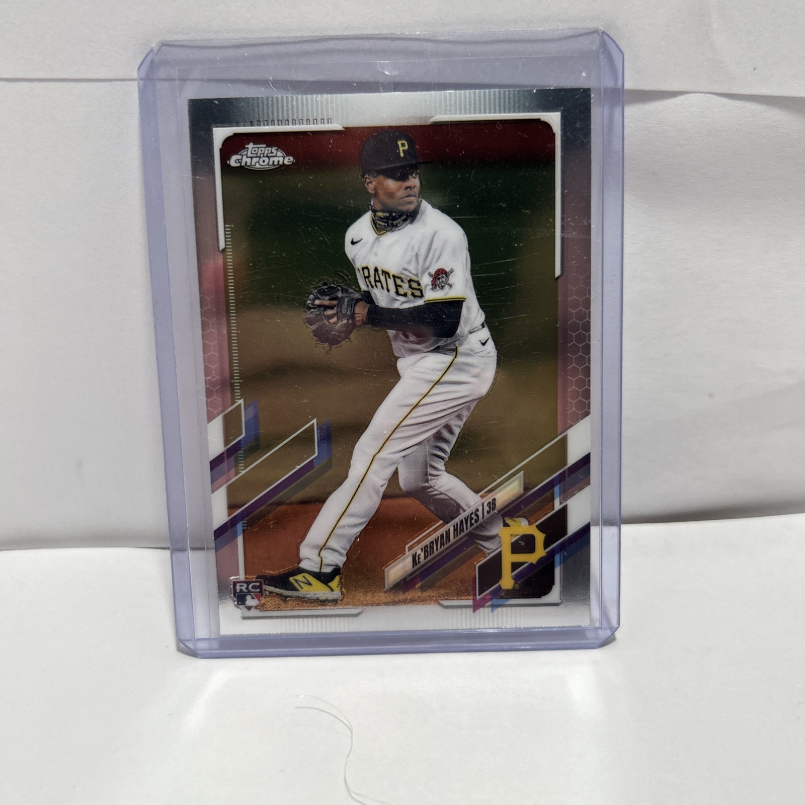 2021 Topps Chrome - Ke'Bryan Hayes #191 Fielding (RC)