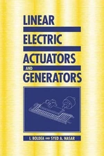 Linear Electric Actuators and Generators by I. Boldea (English) Paperback Book