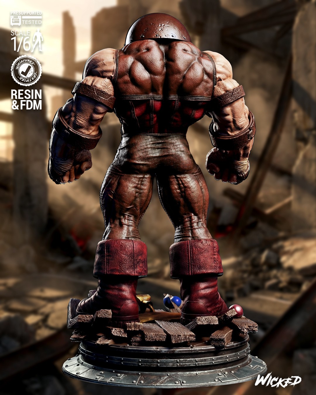 Juggernaut Resin Sculpture Statue Model Kit Marvel X-Men Unpainted ...