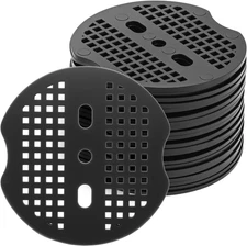 200 Pack Landscape Staple Gaskets Garden Fabric Buffer Washers 3 Hole