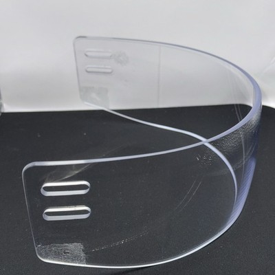 Oakley Pro Stock Hockey Helmet Straight Cut Visor Half Shield No Decal 2
