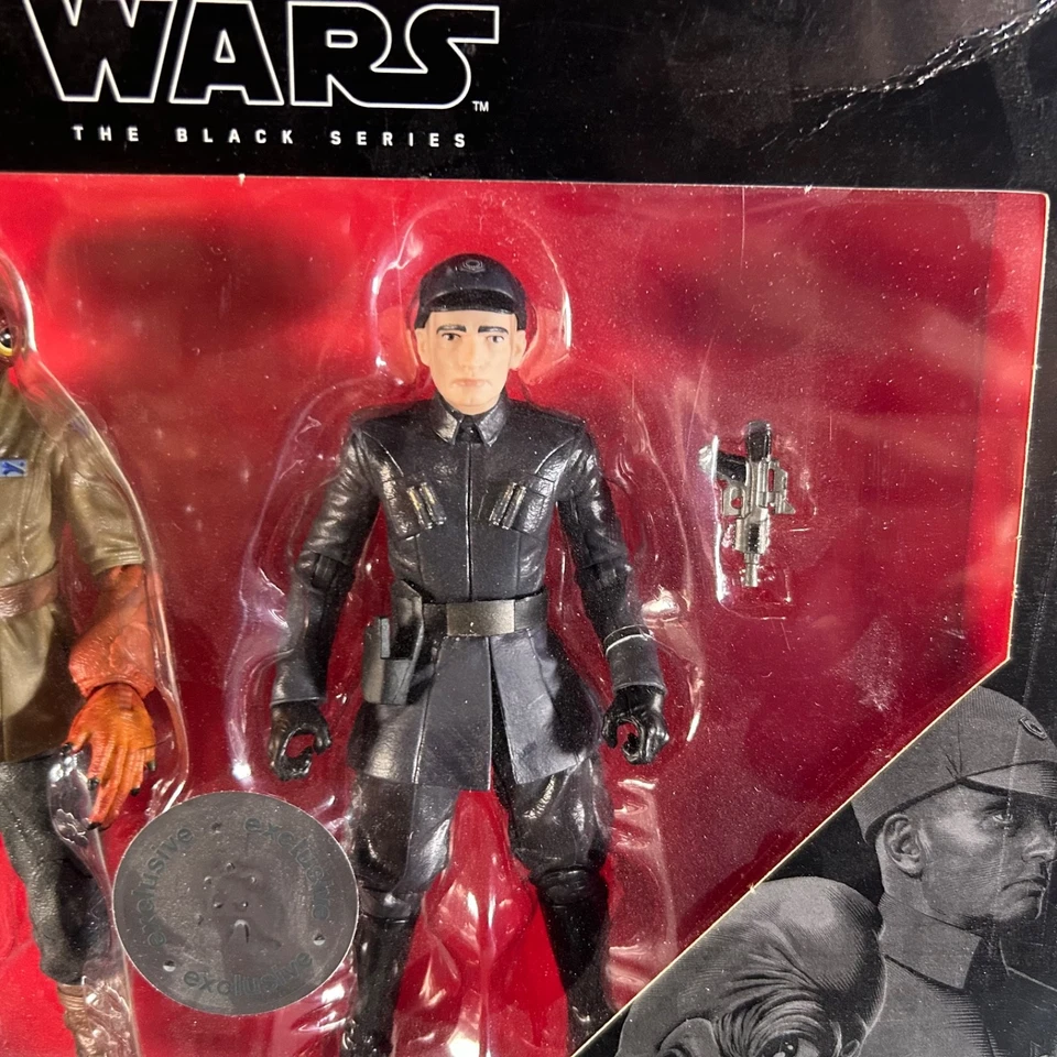 Star Wars Black Series Admiral Ackbar First Order Officer Figure Lot Toys R Us - Image 3 of 4