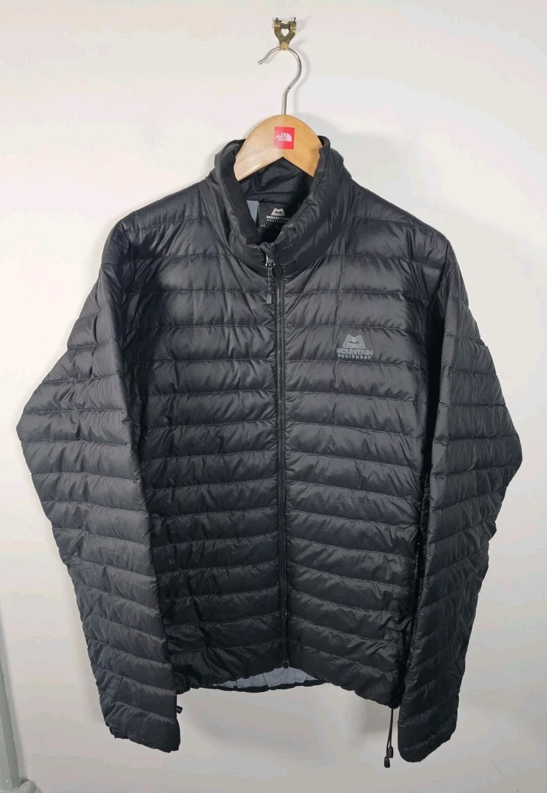Mountain Equipment Jacket Mens Large Black Earthrise Down Puffer Coat Outdoor
