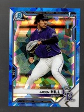 2021 Bowman Draft Sapphire Edition #BDC-142 Jaden Hill