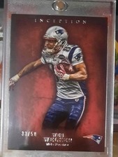 2012 Topps Inception Gold 33/50 Wes Welker #9!
