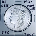 1921 BU GEM MORGAN SILVER DOLLAR UNC MS+++ U.S. MINT RARE COIN 7505