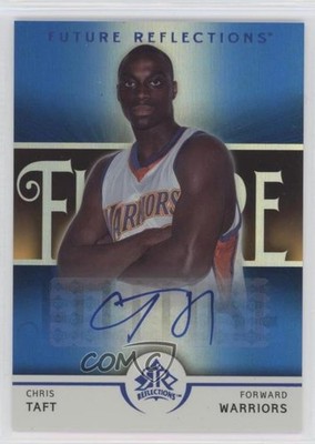 2005 Upper Deck NBA Reflections Future Blue 12/50 Chris Taft Rookie Auto RC 0af
